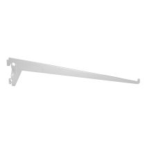 Console simple L.300mm entraxe 50mm charge supportée 60 kg acier époxy blanc - CIME