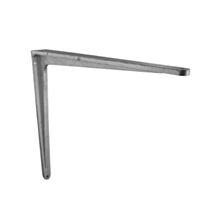 Equerre charge lourde 400 x 350 mm alu gris - CIME