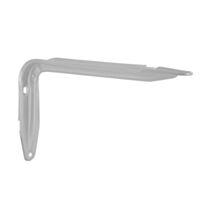 Equerre acier époxy blanc 150 x 110 x 30mm - CIME