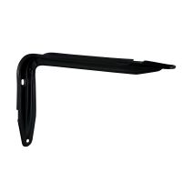 Equerre acier époxy noir 150 x 110 x 30mm - CIME