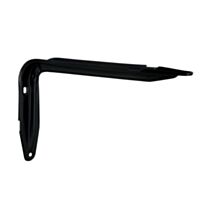 Equerre acier époxy noir 327 x 177 x 40mm - CIME