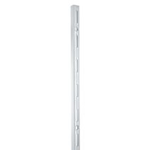 Crémaillère simple 50 x 2000 mm acier blanc - CIME