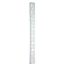 Crémaillère double 32 x 1500 mm acier blanc - CIME