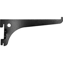 Console simple en acier noir 15 cm entraxe 50 mm - CIME