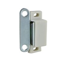 Loquet magnétique rectangle 4kg blanc x8