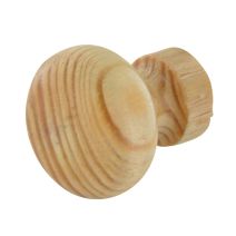 2 Boutons avec insert Pin poncé D25mm P.26mm