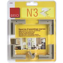 4 Equerres d'assemblage express n°3