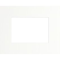 Passe-partout 30x40cm ouverture 18x24cm blanc cassé - CEANOTHE