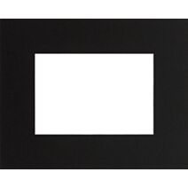 Passe-partout 40x50cm ouverture 24x30cm noir - CEANOTHE