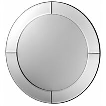 Miroir en verre ovale bizo 50cm        