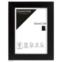 Cadre photo mat noir 30x40cm
