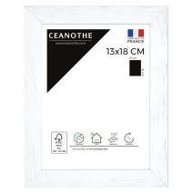 Cadre photo karma blanc 13x18cm