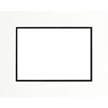 Passe-partout 24x30cm Noir