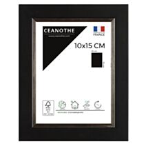 Cadre photo Orion 10x15cm Bois Noir