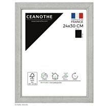 Cadre photo Perle 24x30cm Gris