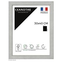 Cadre photo Perle 30x40cm Gris