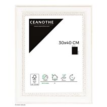 Cadre photo Alma 30x40cm Blanc