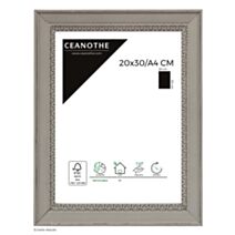 Cadre photo Alma 20x30cm Gris - BRIO
