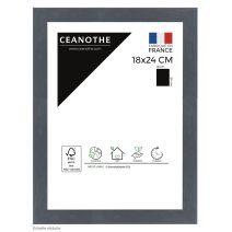 Cadre photo Karma 18x24cm Gris Bleuté