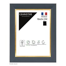 Cadre photo Hadès 18x24cm Bleu Doré