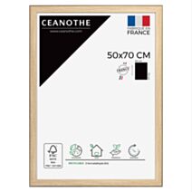 Cadre photo Newton bois noir 50x70cm - CEANOTHE