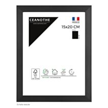 Cadre photo Precious carbone 15x20cm - CEANOTHE