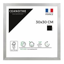 Cadre photo Precious acier 30x30cm - CEANOTHE