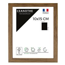 Cadre photo Precious noyer 10x15cm - CEANOTHE