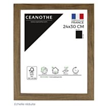 Cadre photo Precious Noyer 24x30cm
