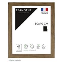 Cadre photo Precious noyer 30x40cm - CEANOTHE