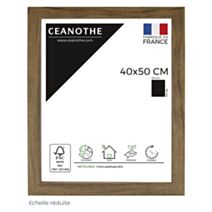Cadre photo Precious noyer 40x50cm - CEANOTHE
