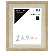 Cadre photo Palma nature 15x20cm - CEANOTHE