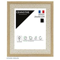 Cadre photo Palma nature 24x30cm - CEANOTHE
