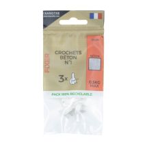 Sachet 3 crochets beton n° 1 - CEANOTHE
