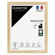 Cadre Eternel bois hêtre naturel 30x40 cm - CEANOTHE