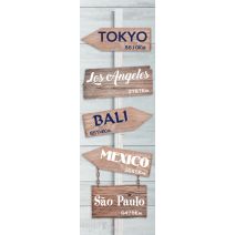 Toile Suspendue Panneau 30x97cm