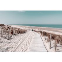 Toile Chemin de Plage 65x97cm