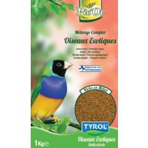 Mélange oiseaux exotiques 1kg tyrol