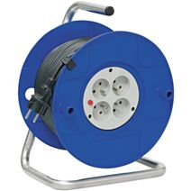 Enrouleur 4 prises - 40m - BRENNENSTUHL