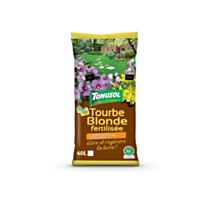 Tourbe blonde fertilisée Bio 40L - TONUSOL