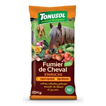 Fumier de cheval enrichi 20kg - TONUSOL