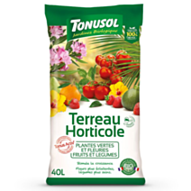 Terreau horticole 40L - TONUSOL