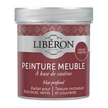 Peinture à base de caséine meubles - LIBERON rouge théâtre mat 0,5L
