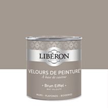 Peinture multisupport velours brun Eiffel 0,5L - LIBERON