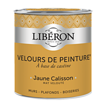 Peinture multisupport velours jaune calisson 0,5L - LIBERON