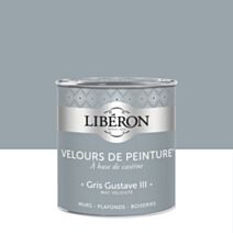 Peinture multisupport velours gris Gustave III 0,5L - LIBERON