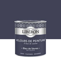 Peinture multisupport velours bleu de Sèvres 0,5L - LIBERON