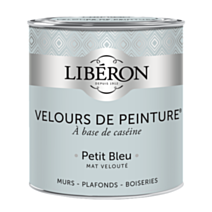 Peinture multisupport velours petit bleu 0,5L - LIBERON