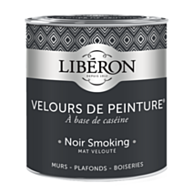 Peinture multisupport velours noir smoking 0,5L - LIBERON
