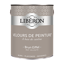 Peinture multisupport velours brun Eiffel 2,5L - LIBERON
